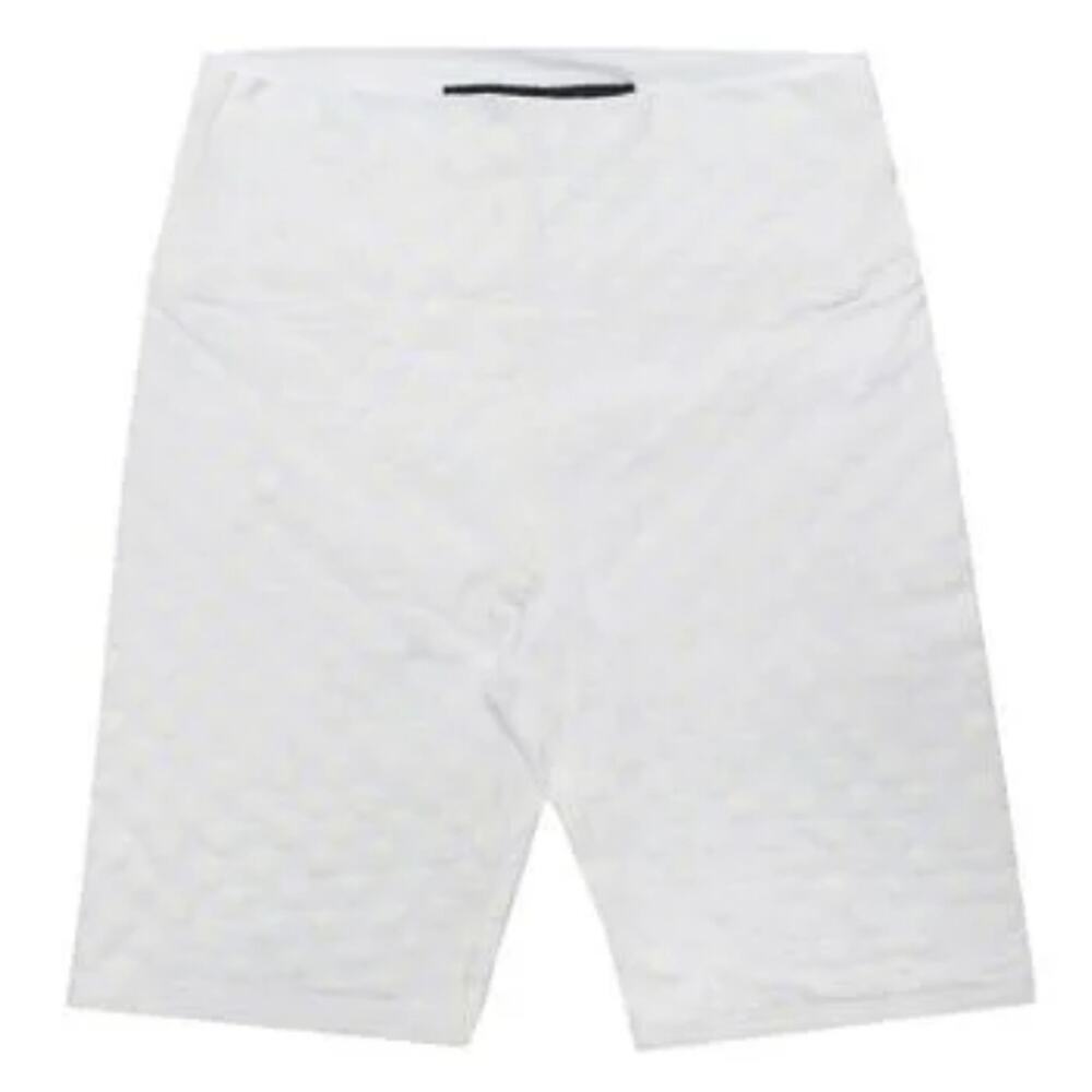 LA DETRESSE White Widow activewear athletic athleisure bike shorts Size XS NEW